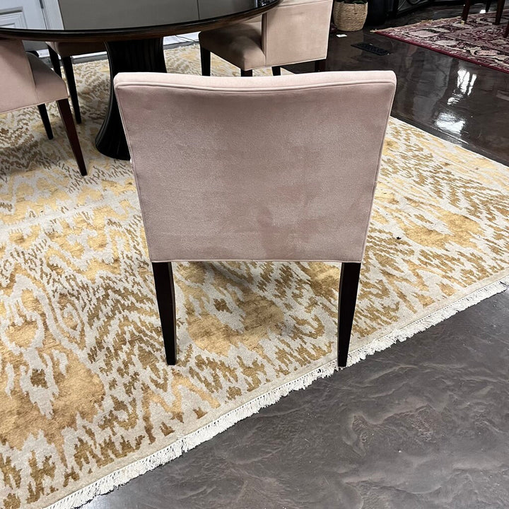 Orig Price $6205 - Dining Table w/ Protective Glass Top & 4 Chairs - Acosta's Home