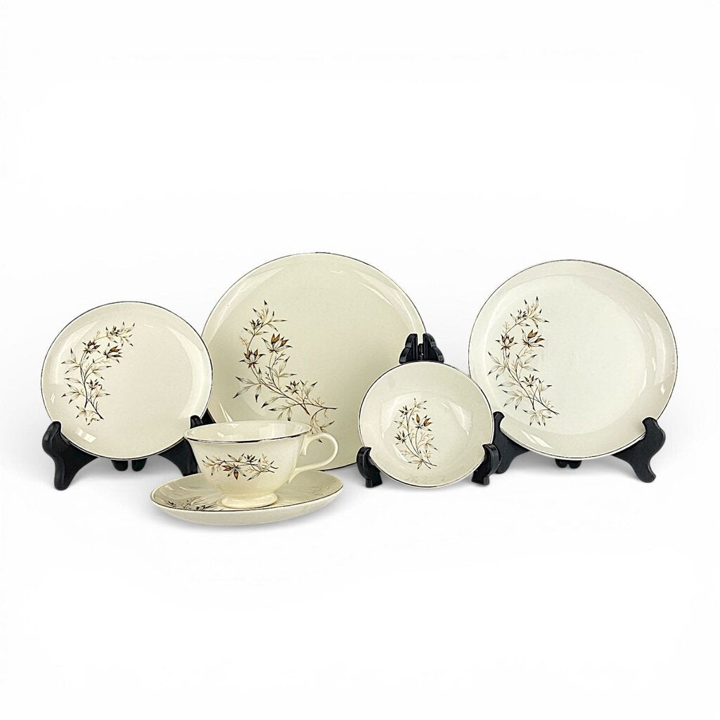 5 Piece/12 Place China Set w/ Extras - Candlelight - Acosta's Home