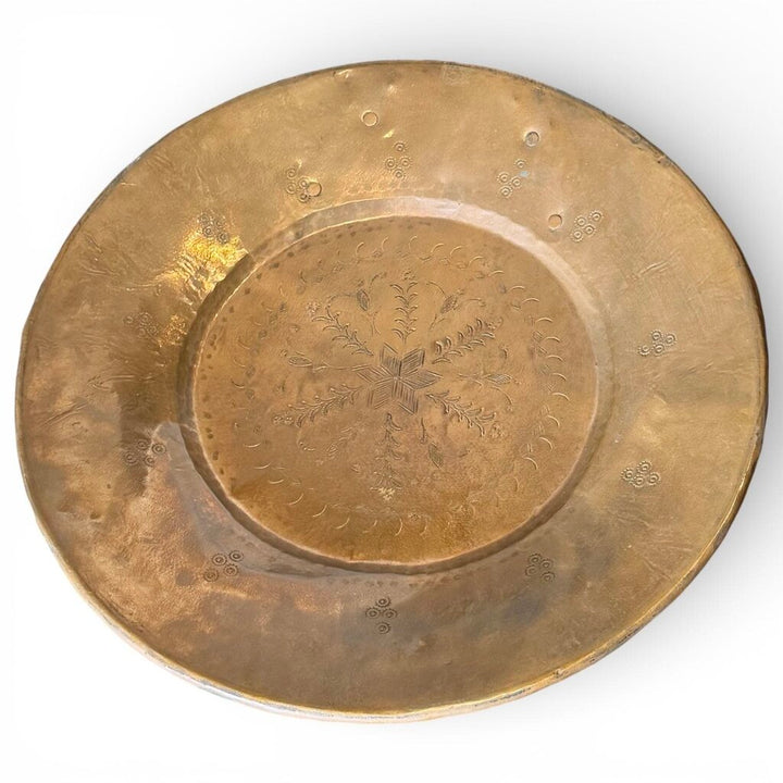 Copper Wall Decor Plate - Acosta's Home