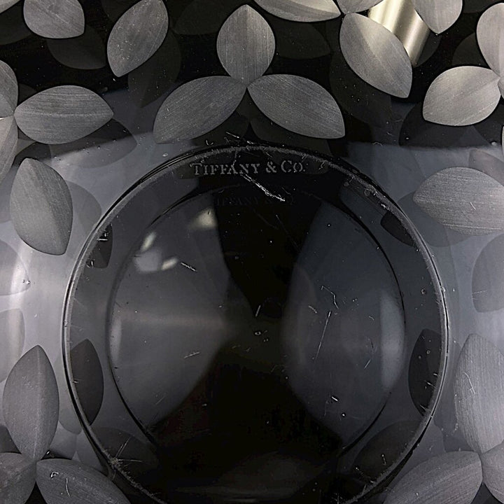 Cut Crystal Round Bowl - Clover - Acosta's Home