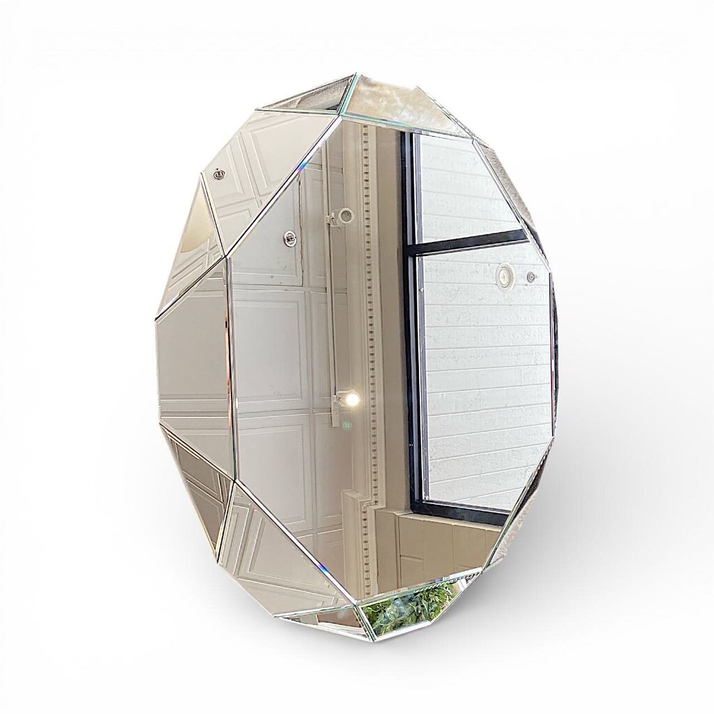 Faceted Octagonal Mirror - Acosta's Home