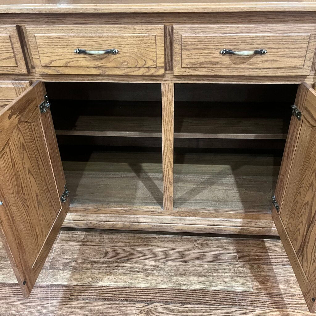 Orig Price $3000 - China Cabinet w/ Light - Acosta's Home