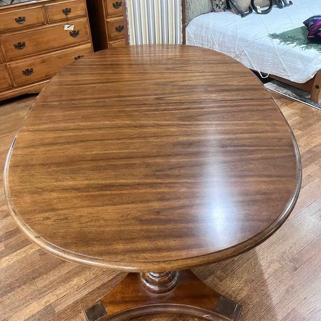 Orig Price $2057 - Oval Dining Table w/ Pads & Leaves - Acosta's Home