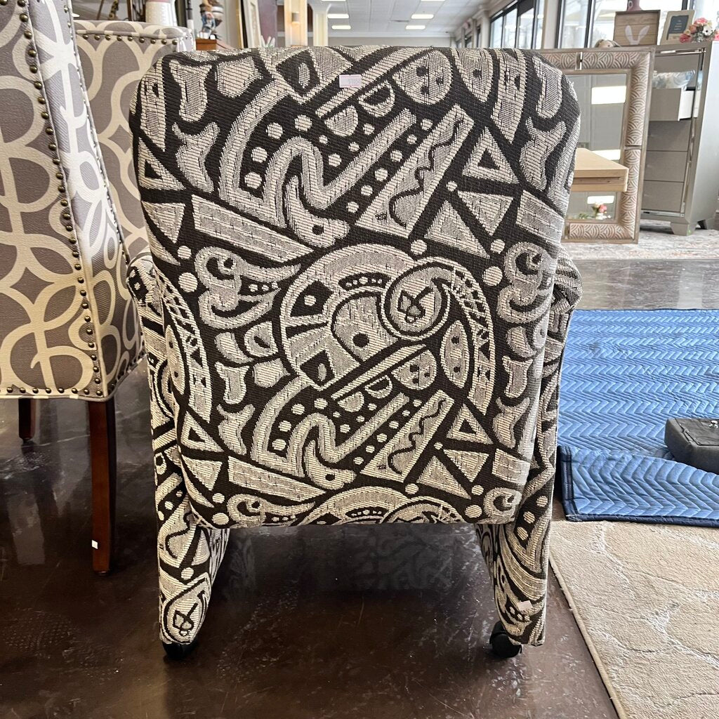 Orig Price $400 - Accent Chair w/ Caster - Acosta's Home