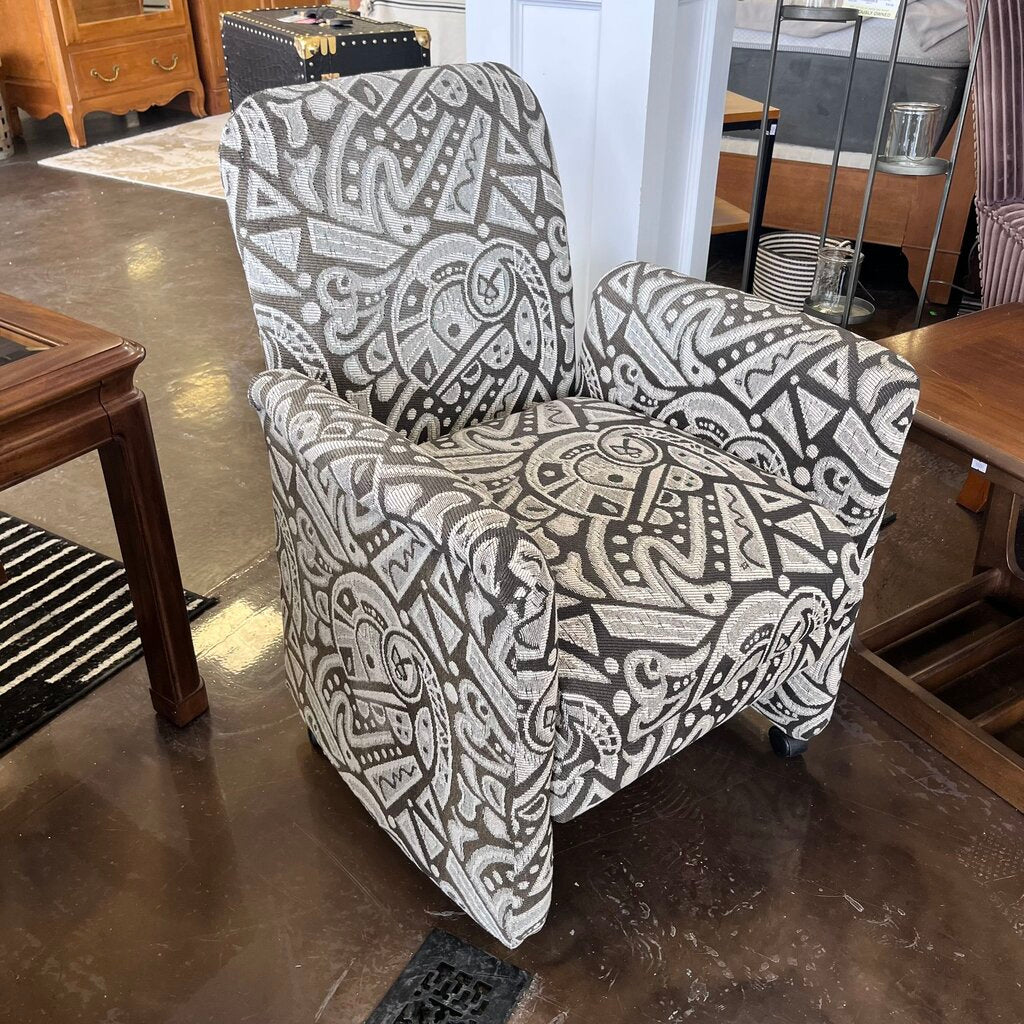 Orig Price $400 - Accent Chair w/ Caster - Acosta's Home