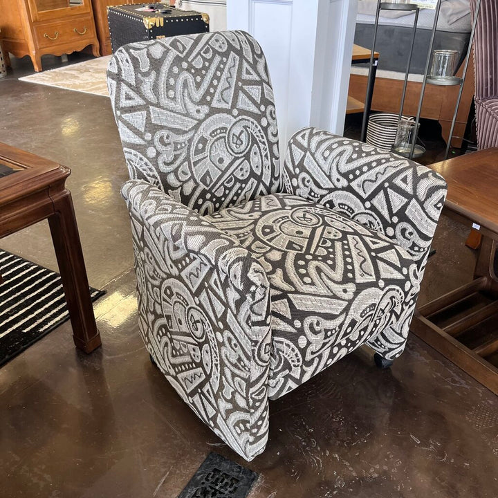 Orig Price $400 - Accent Chair w/ Caster - Acosta's Home