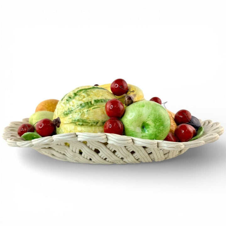 MCM Ceramic Large Fruit Centerpiece