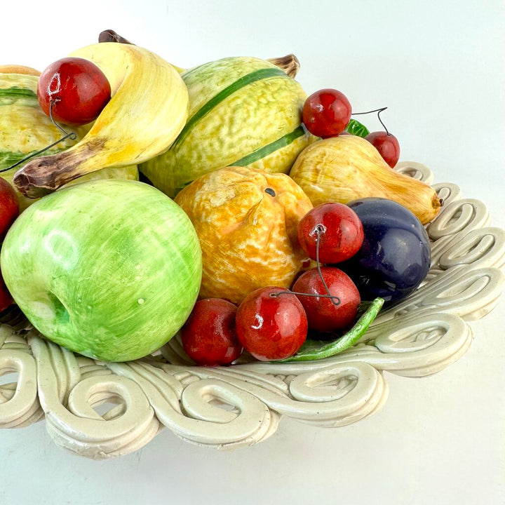 MCM Ceramic Large Fruit Centerpiece