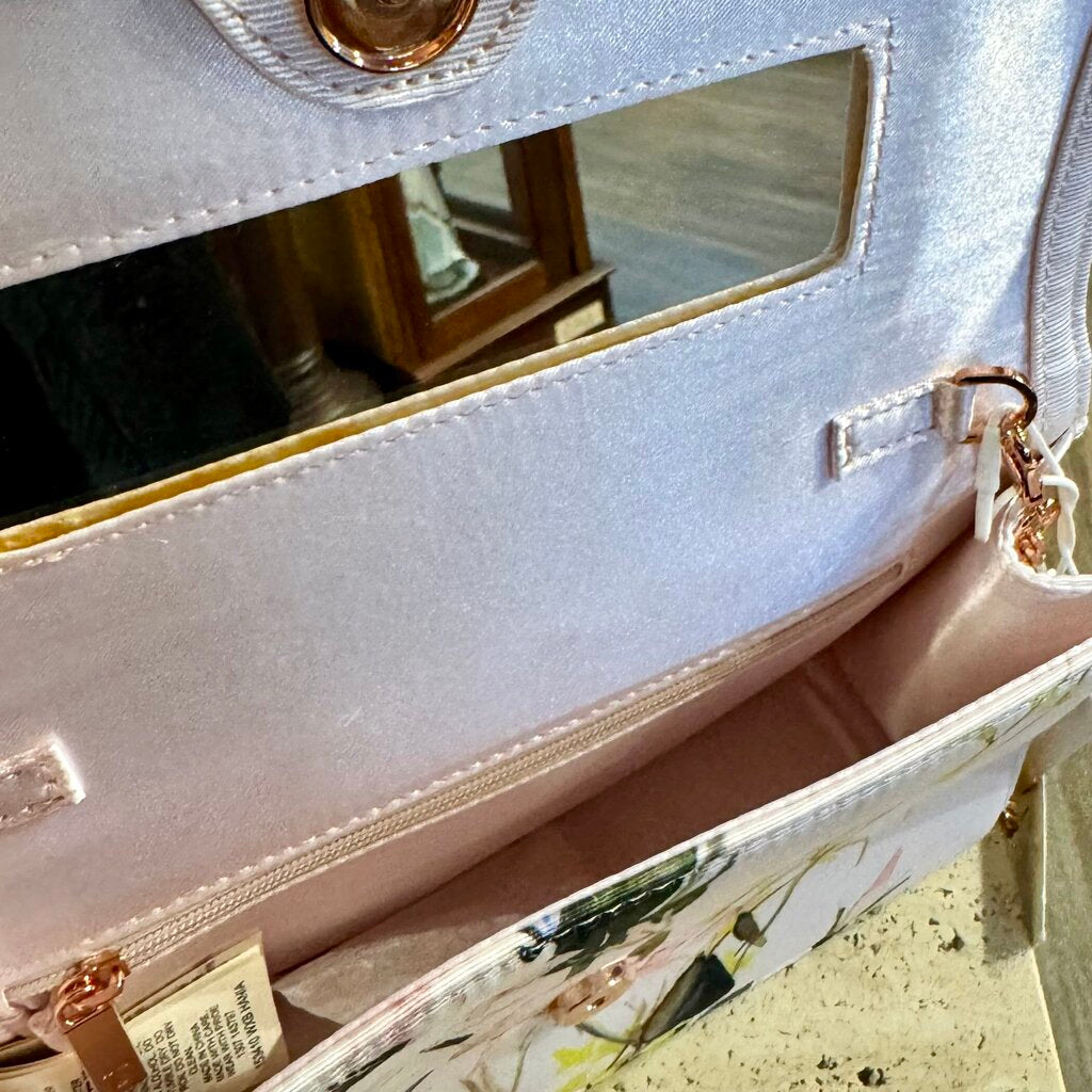 Bow Floral Clutch Handbag - Acosta's Home