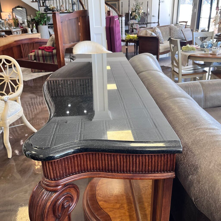 Orig Price $2000 - Console w/ Mirror & Marble Top - Acosta's Home