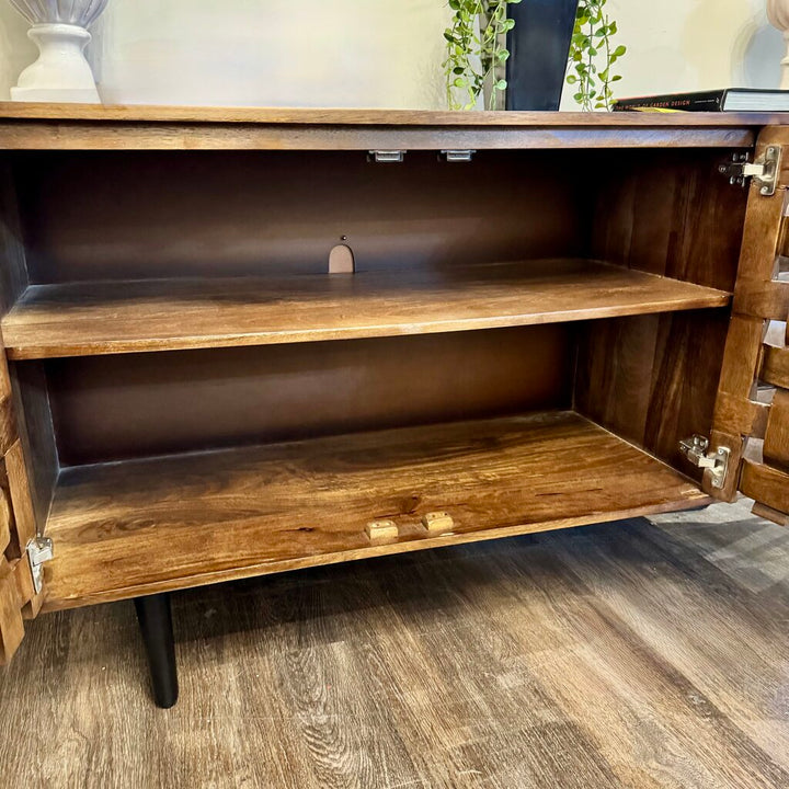 (BRAND NEW) Trent 3 Door Accent Cabinet