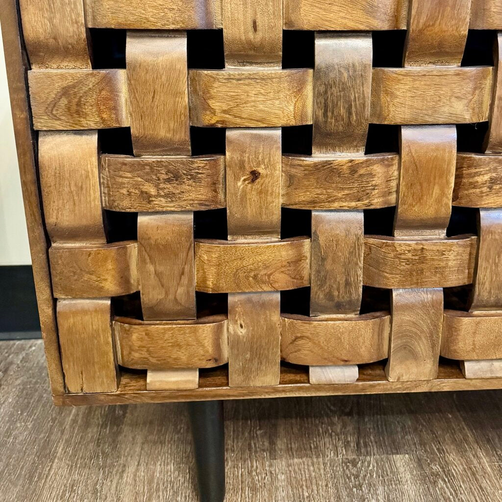 (BRAND NEW) Trent 3 Door Accent Cabinet