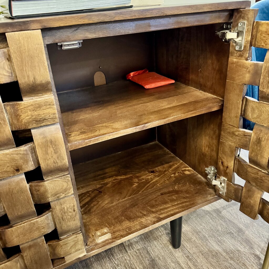 (BRAND NEW) Trent 3 Door Accent Cabinet