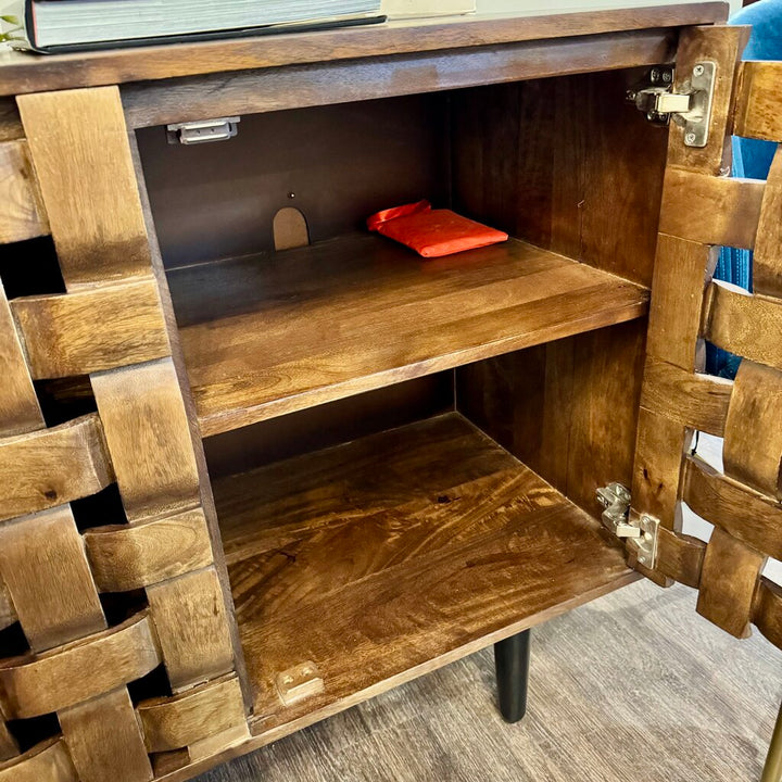 (BRAND NEW) Trent 3 Door Accent Cabinet