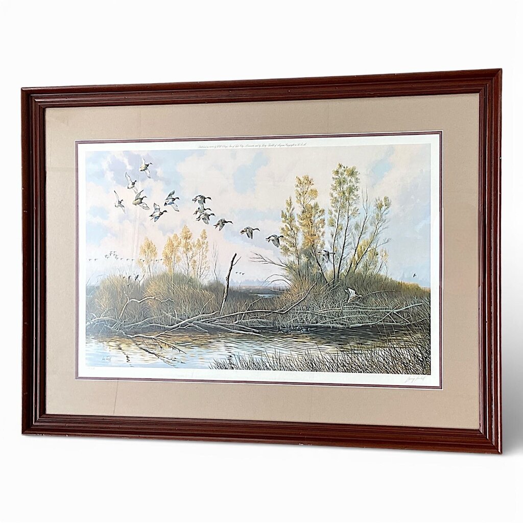 Framed "Sundown Ballet - Mallards" Limited-Edition Print - Acosta's Home
