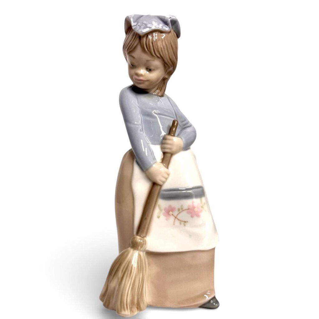 Girl with Broom - No Box - Acosta's Home