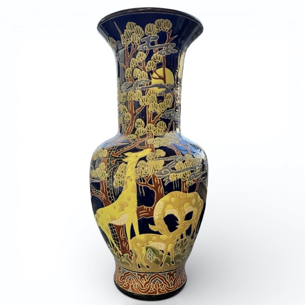 Asian Inspired Floor Vase - Acosta's Home