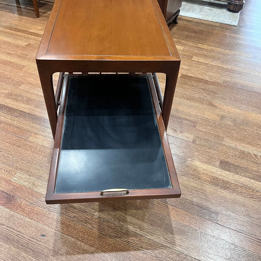 MCM Side table w/ Removeable Tray - Acosta's Home