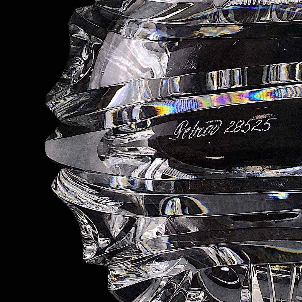 20th-Century Cut Crystal Bowl - Acosta's Home