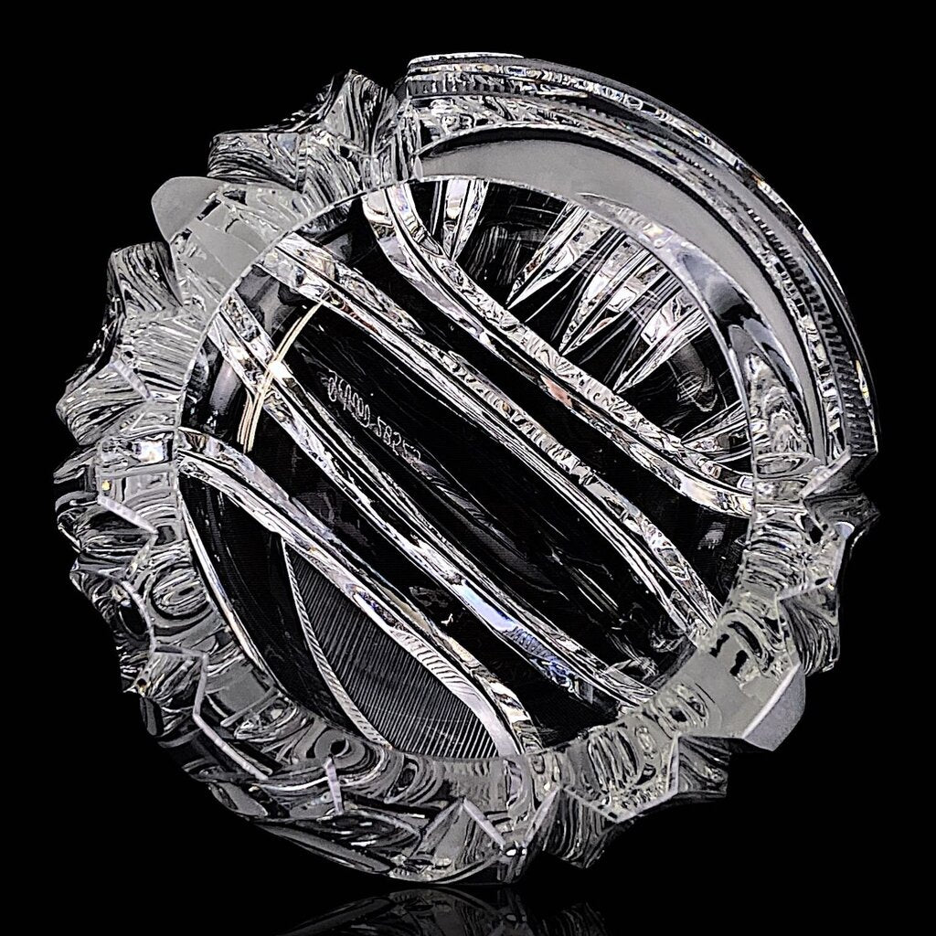 20th-Century Cut Crystal Bowl - Acosta's Home