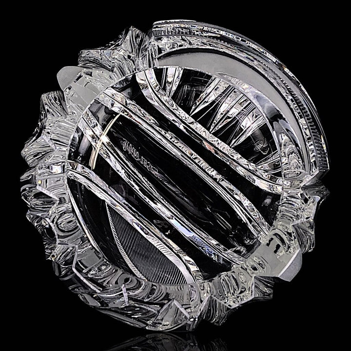 20th-Century Cut Crystal Bowl - Acosta's Home