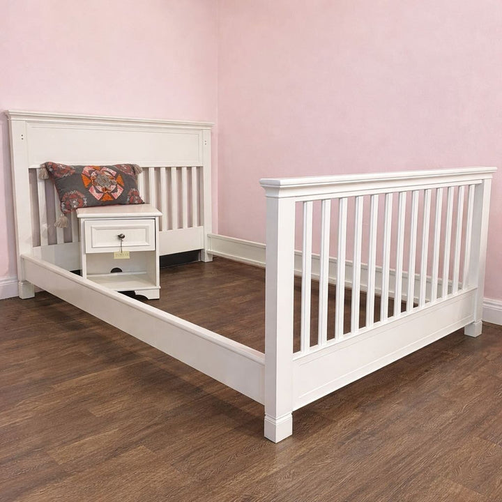 Orig. Price $1328 - Larkin Convertible Full Bed - Acosta's Home