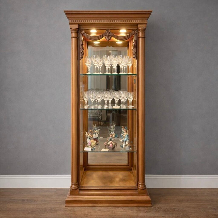Lighted Curio Cabinet - Acosta's Home