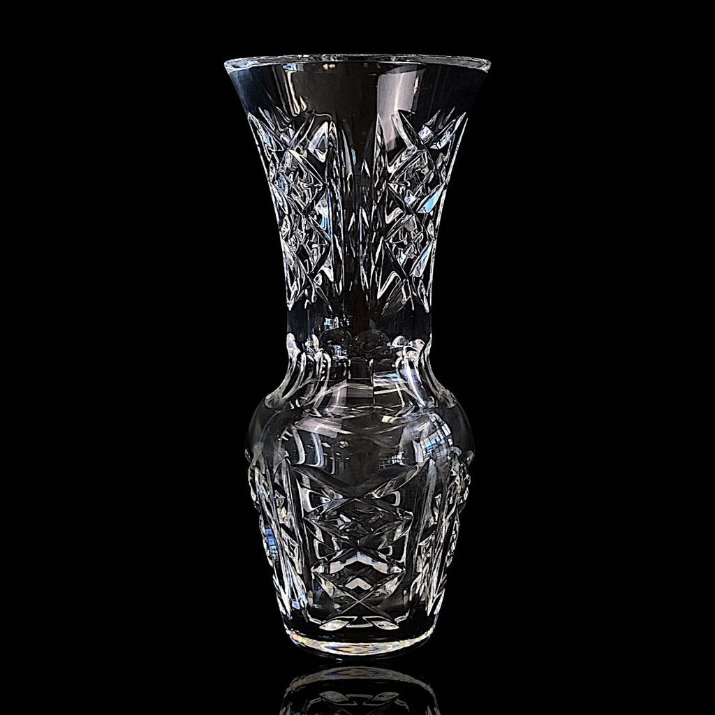 Cut Crystal Vase w/ Flared Rim - Hannah - Acosta's Home