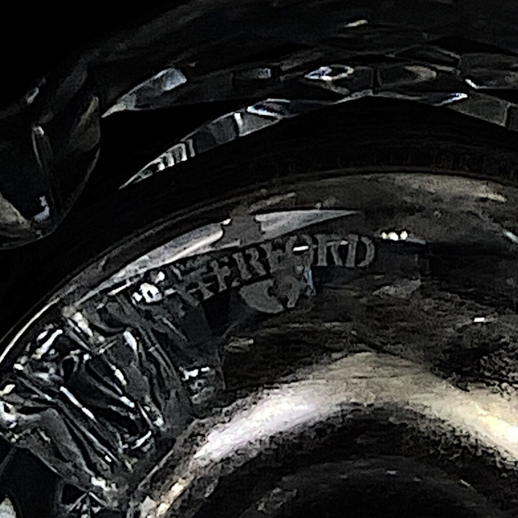 Cut Crystal Vase w/ Flared Rim - Hannah