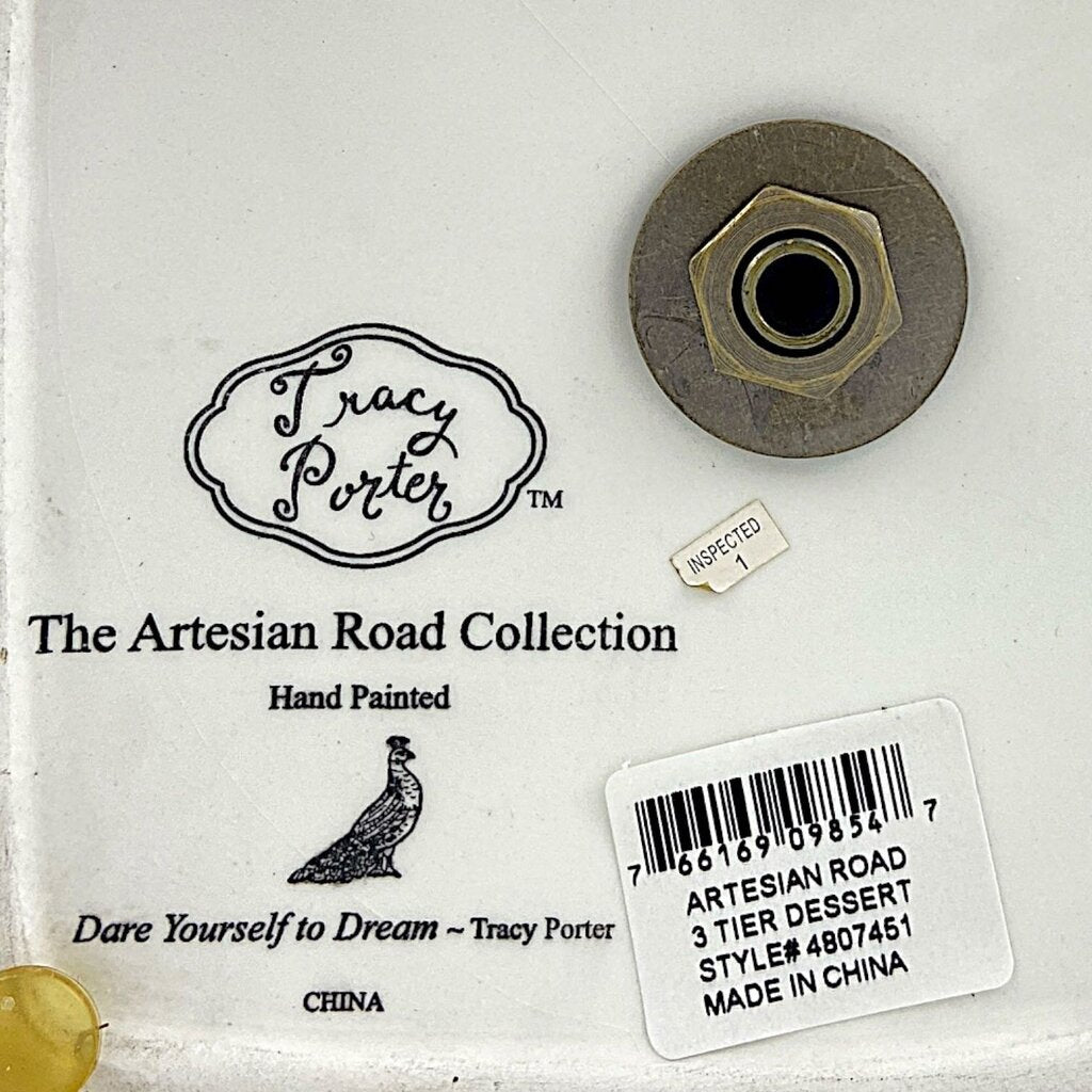 Artesian Road 3 Tier Dessert Server - Acosta's Home