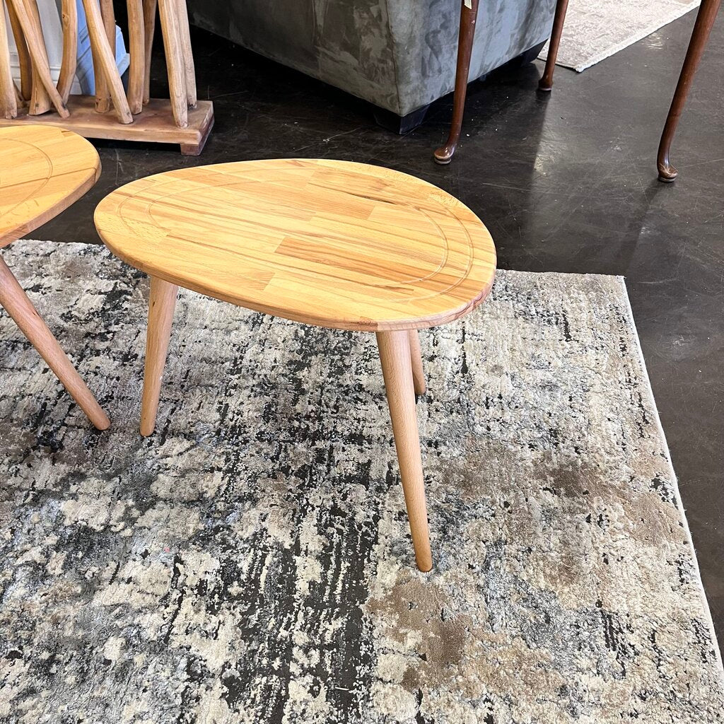 Orig Price $329 - Beech Wood Cocktail & End Table Set - Acosta's Home