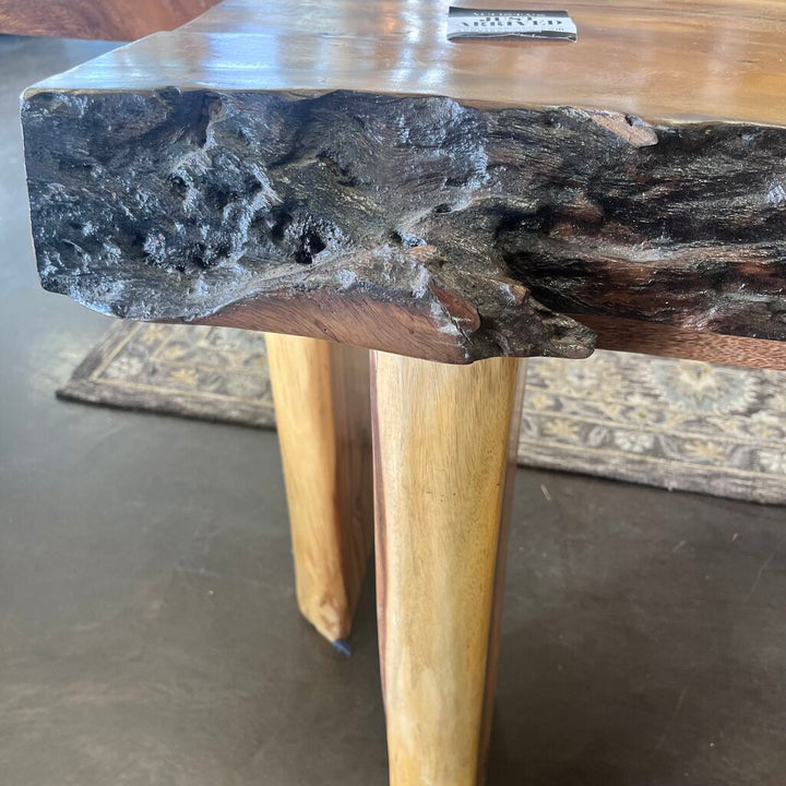 Orig Price $1200 - Live Edge Sofa Table - Acosta's Home