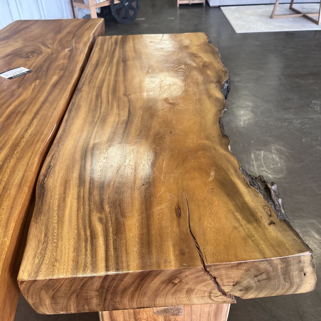 Orig Price $1200 - Live Edge Sofa Table - Acosta's Home