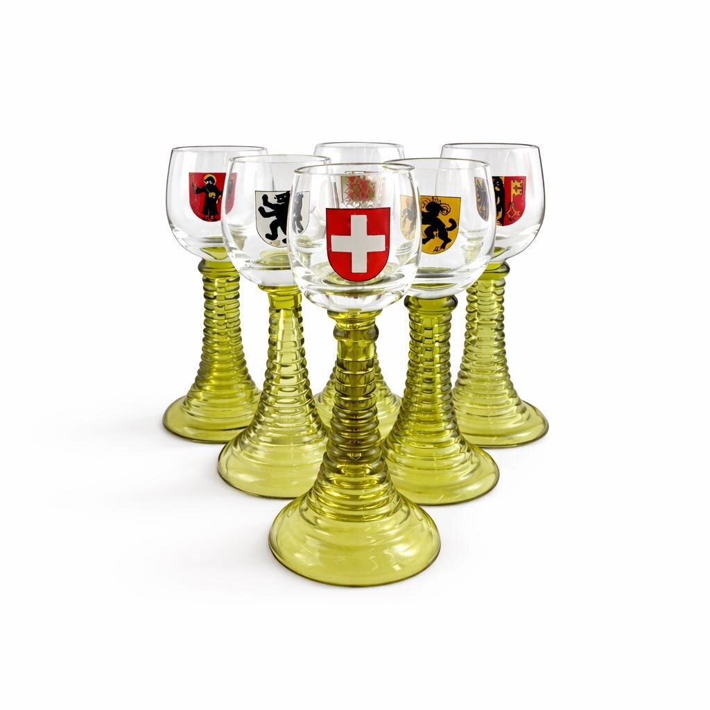 Set of 6 German Roemer Shot Glasses - Acosta's Home