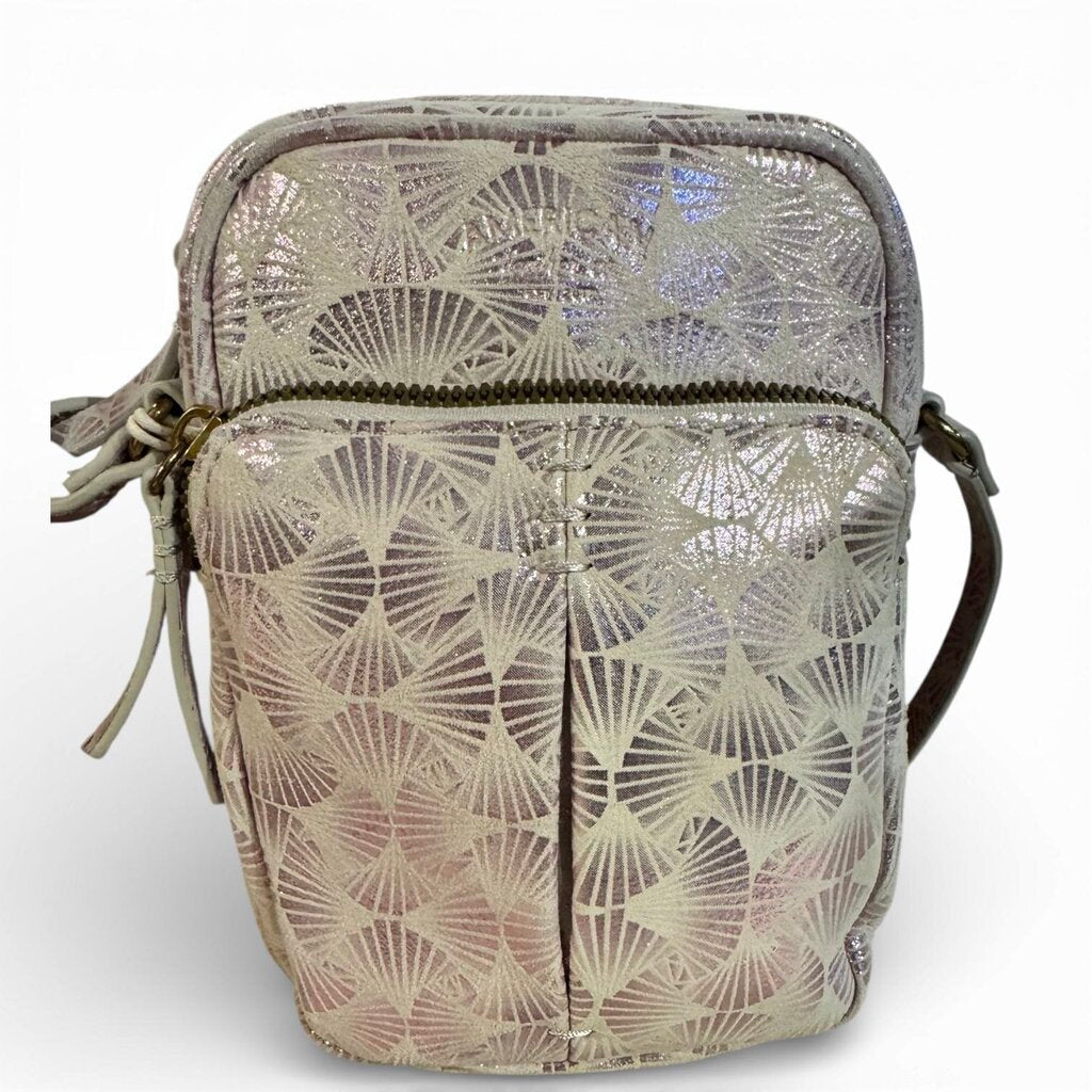 Leather Crossbody - Metallic Print - Acosta's Home