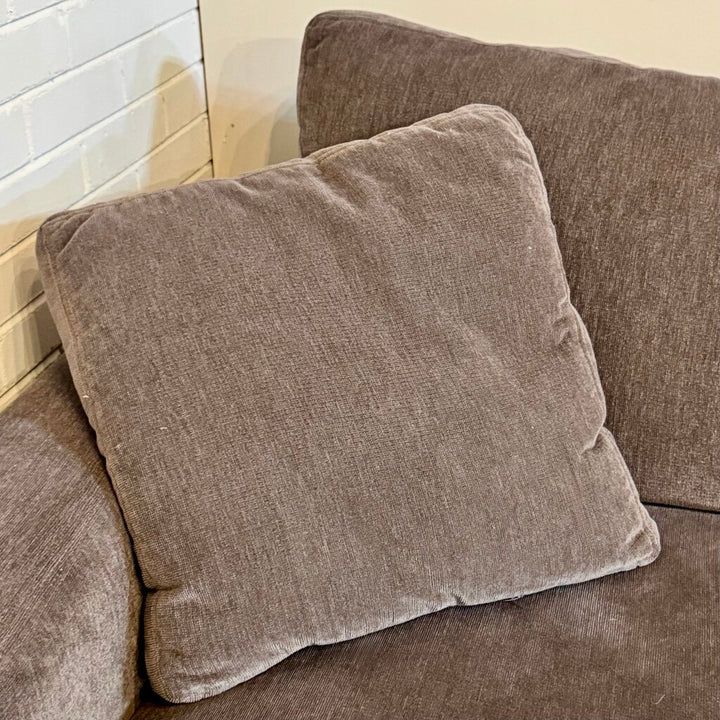 Orig. Price $4500 - Sofa with Chaise and 2 Pillows - Acosta's Home