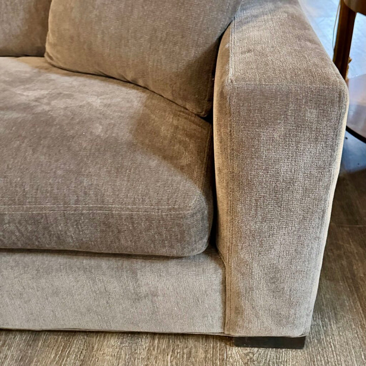 Orig. Price $4500 - Sofa with Chaise and 2 Pillows - Acosta's Home