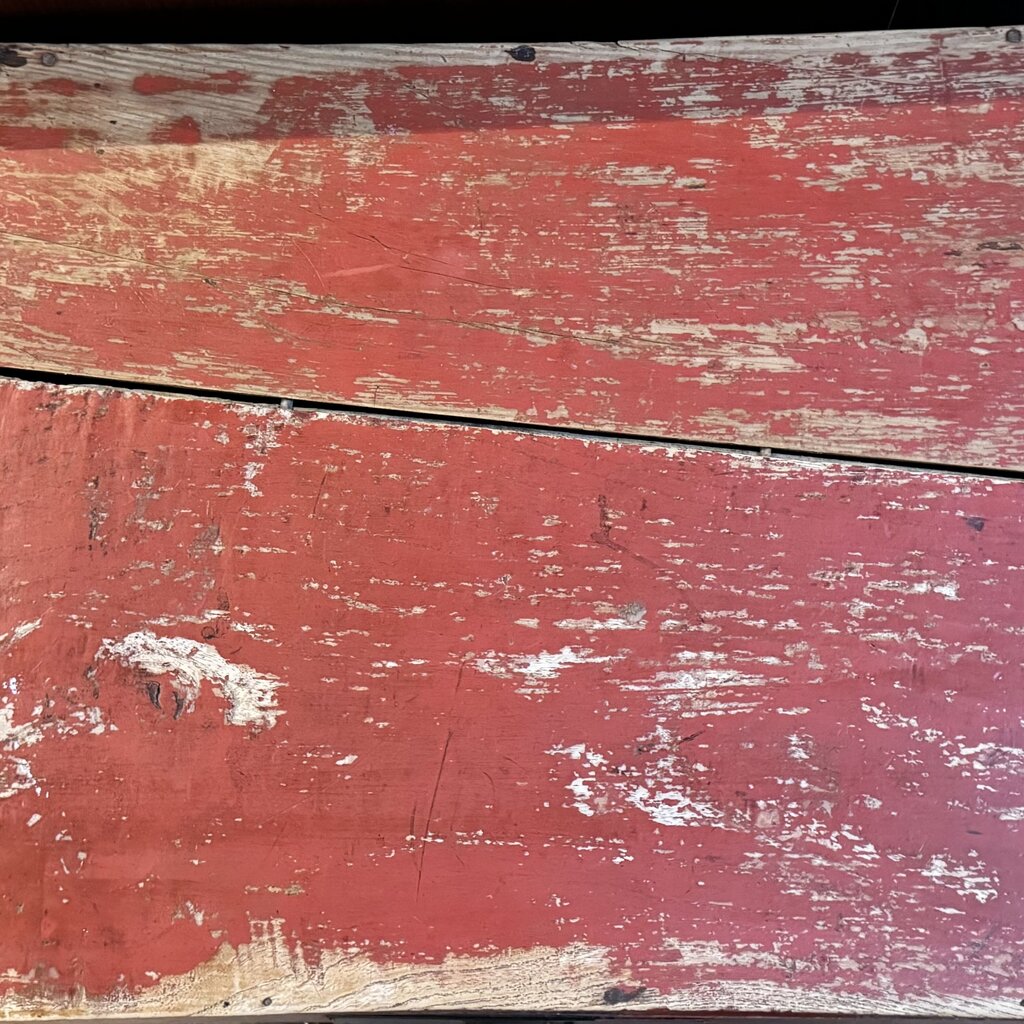 Antique Asian Inspired Painted Trunk - Acosta's Home