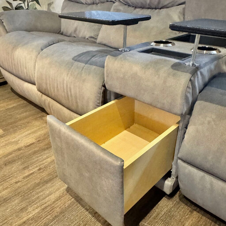 Orig Price $6730 - 4 Seat Power Recliner Sofa - Acosta's Home