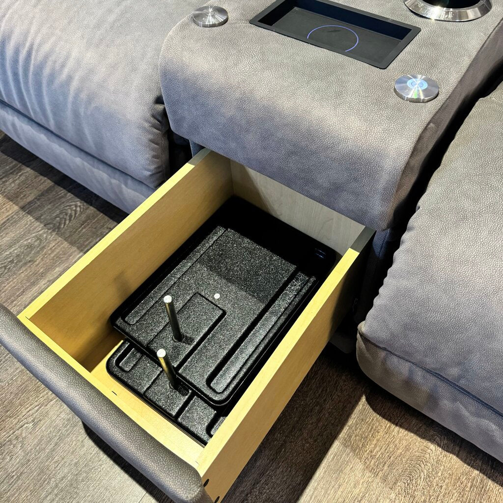 Orig. Price $5420 - 3 Seat Power Recliner Sofa - Acosta's Home