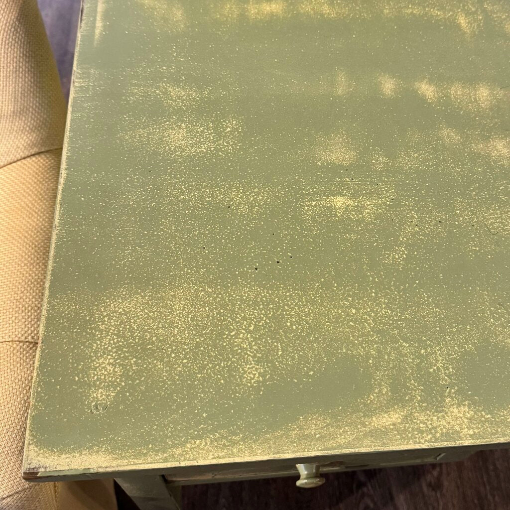 Intentionally Distressed 5 Drawer Writing Desk - Acosta's Home