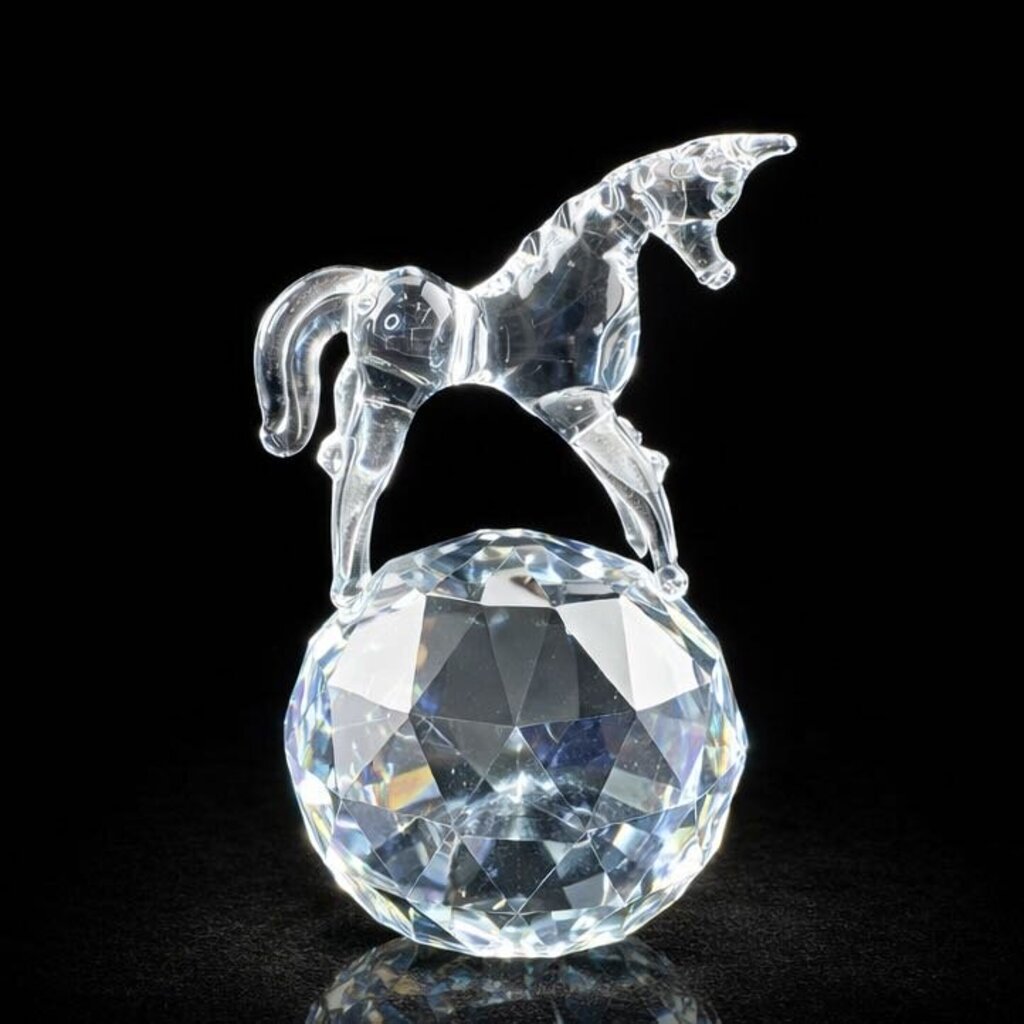 Crystal Horse on Sphere - Acosta's Home
