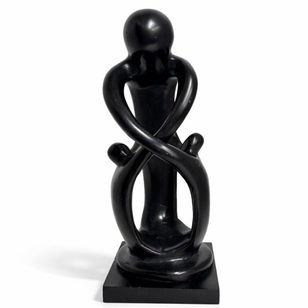Hand Carved Soapstone Intertwined Family - Acosta's Home