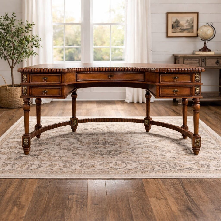 Orig. Price $4869 - Geneva Demilune Desk