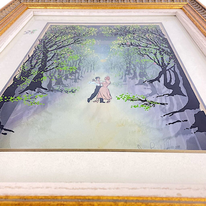 Framed "Promenade" 3D Silkscreen Print LE Artwork - Acosta's Home