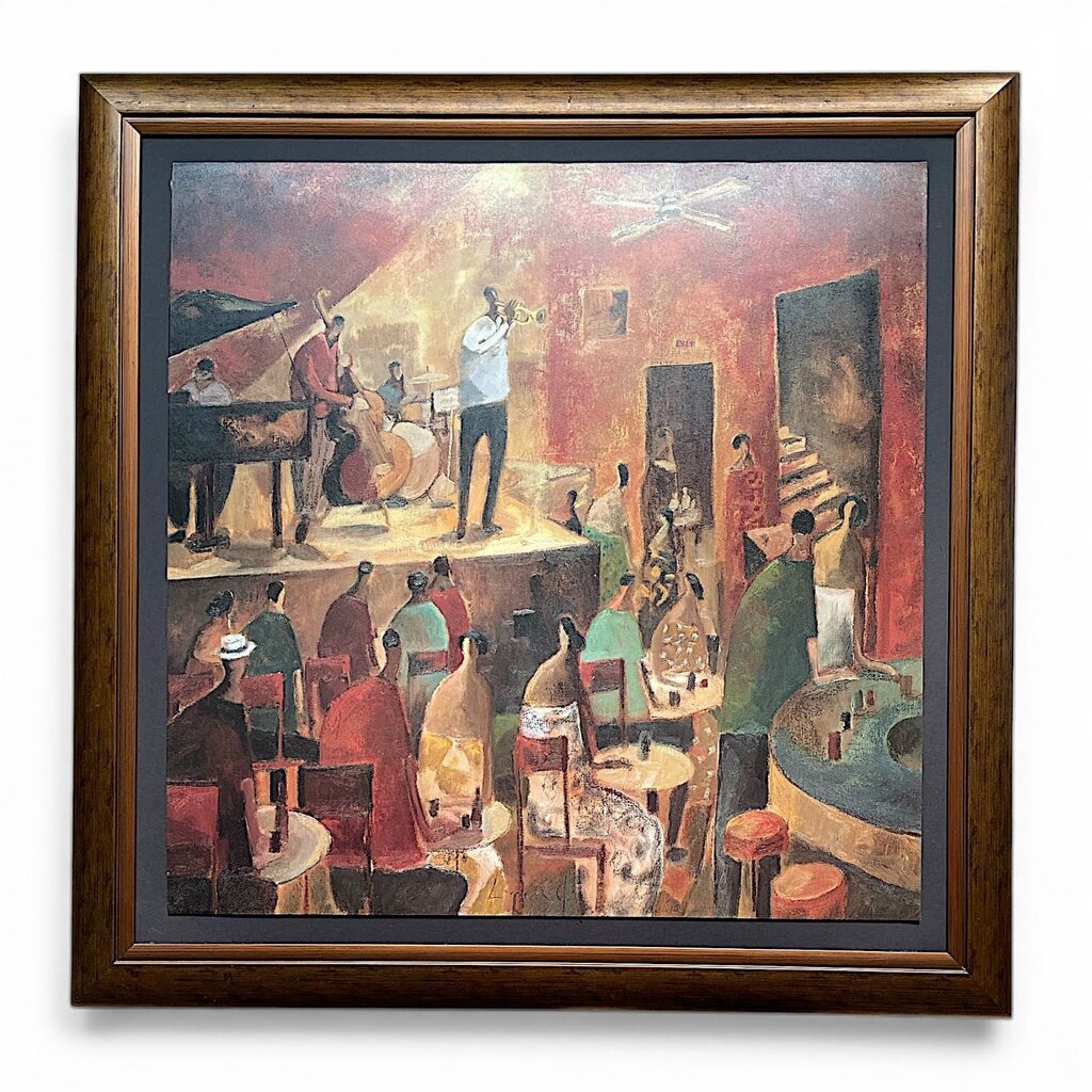 Framed Jazz Players Print - Acosta's Home