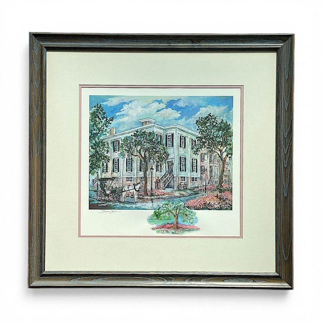 Framed "The Beach Institute" - Acosta's Home