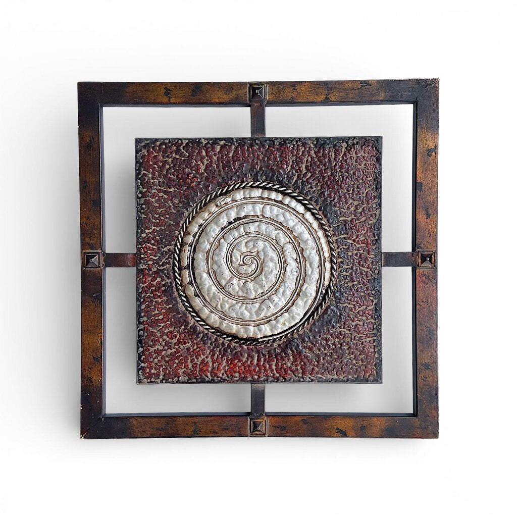 Framed Metal Shell Panel - Acosta's Home