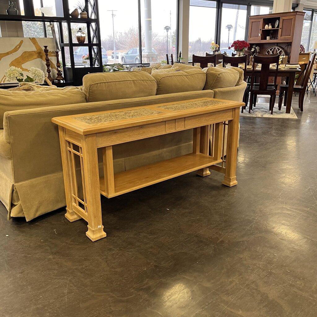 Mission Style Sofa Table - Acosta's Home