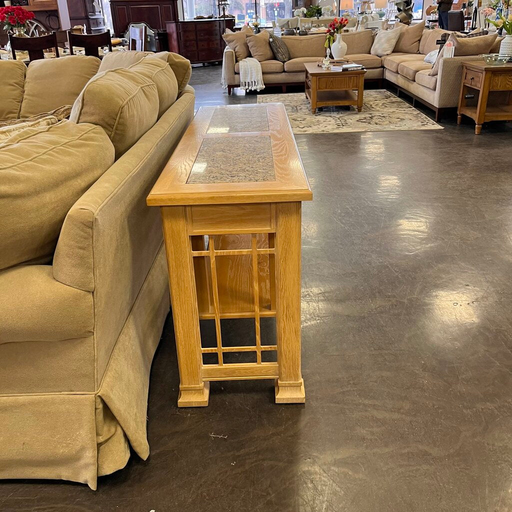 Mission Style Sofa Table - Acosta's Home